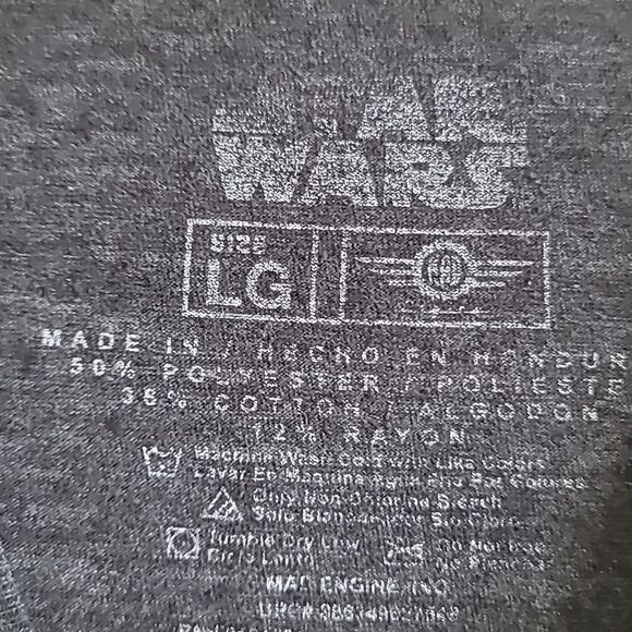 Star Wars Stormtrooper Sith Lord Short Sleeve  T-Shirt Sz Large - Picture 6 of 6